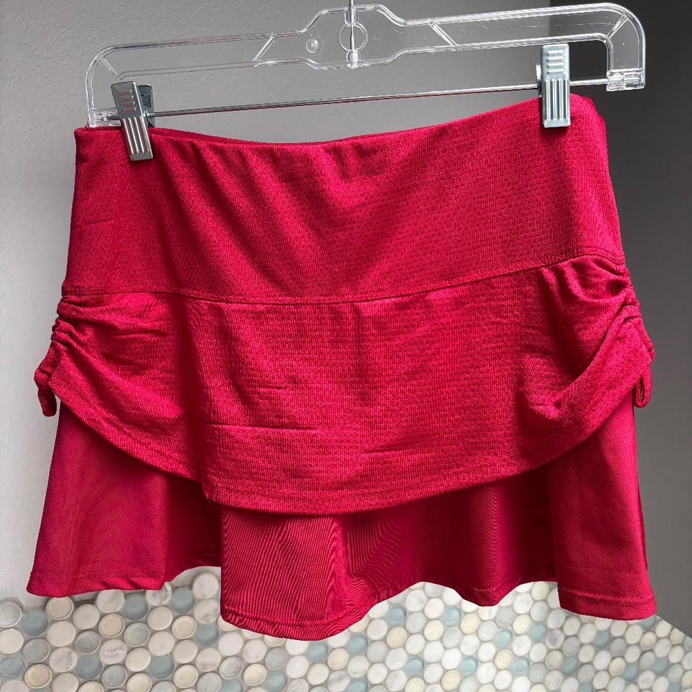 Lucky in Love Skirt in Red